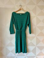 King Louie Shirley Dress jurk bloem blauw groen XL/42 zgan, Maat 46/48 (XL) of groter, Ophalen of Verzenden, Zo goed als nieuw