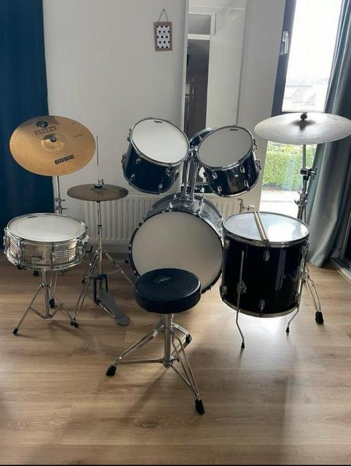 Compleet drumstel te koop - Supercussion, Muziek en Instrumenten, Drumstellen en Slagwerk, Zo goed als nieuw, Overige merken, Ophalen