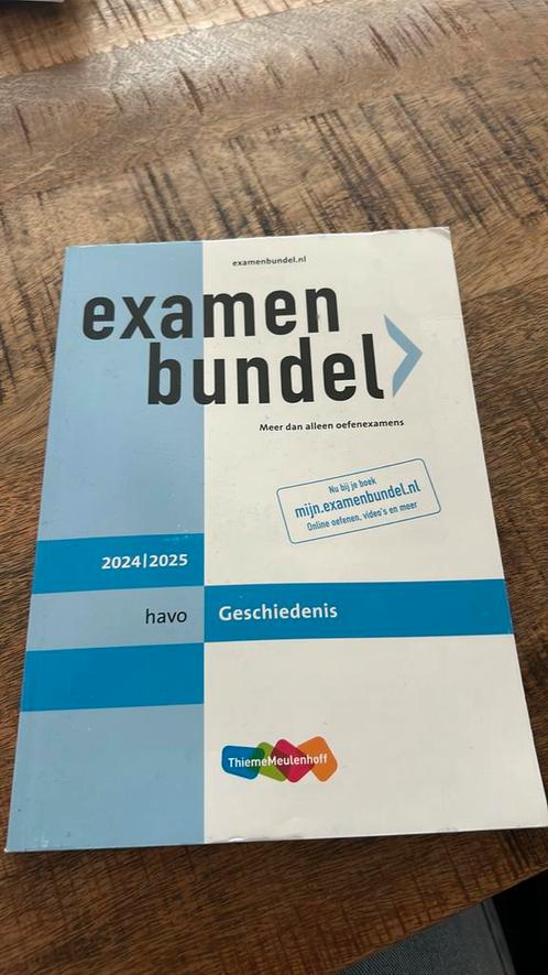 Examenbundel geschiedenis havo, Boeken, Schoolboeken, Zo goed als nieuw, Geschiedenis, HAVO, Ophalen of Verzenden