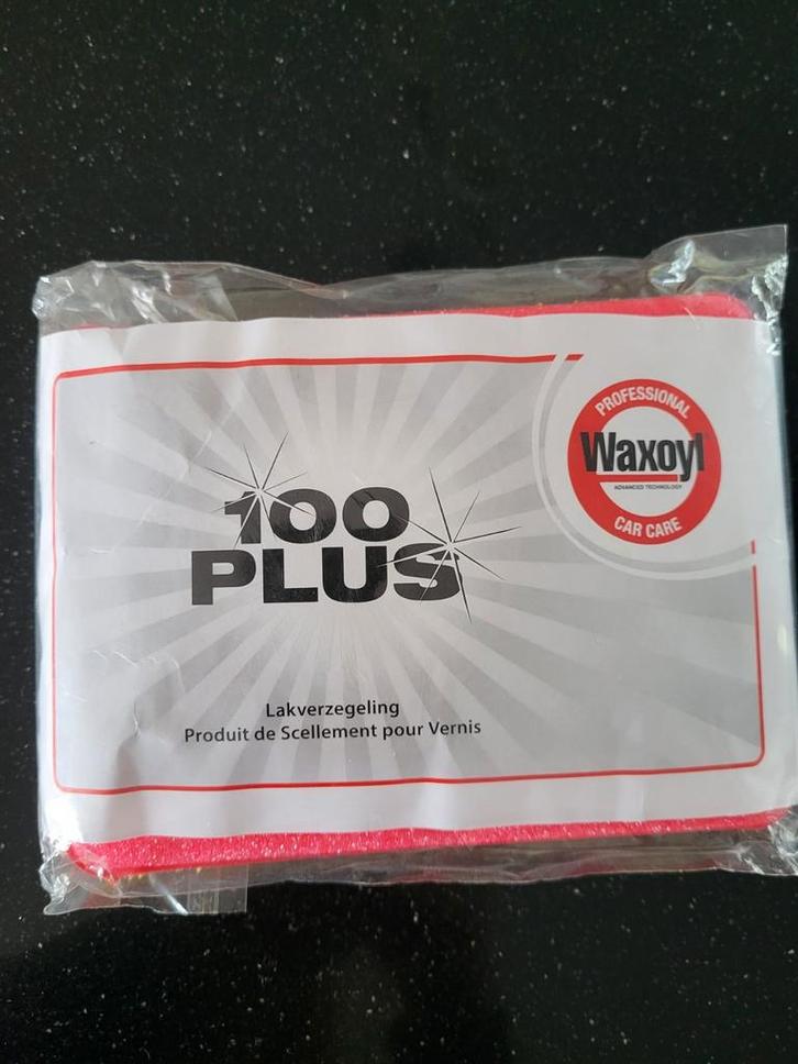 100 Plus Wax - Lakverzegeling, Auto diversen, Onderhoudsmiddelen, Ophalen of Verzenden