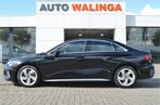 Audi A3 Limousine 35 TFSI 3x S-Line 4 Cilinder 150 PK Virtua, 4 cilinders, 150 pk, Leder en Stof, Zwart