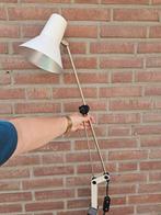 Vintage Verstelbare Bureaulamp met Klem, Gebruikt, Vintage, Ophalen of Verzenden, Minder dan 100 cm