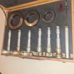 Mooie set binnenmicrometers, Ophalen, Metaaldraaibank