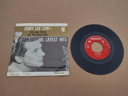 Single: Jerry Lee Lewis - Pen And Paper (1963) NL, Cd's en Dvd's, Vinyl Singles, Gebruikt, Pop, 7 inch, Verzenden