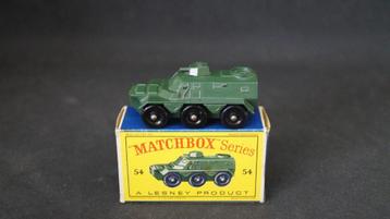 Mint Lesney no 54A Saracen Carrier, in D-Box, Matchbox 1958! beschikbaar voor biedingen