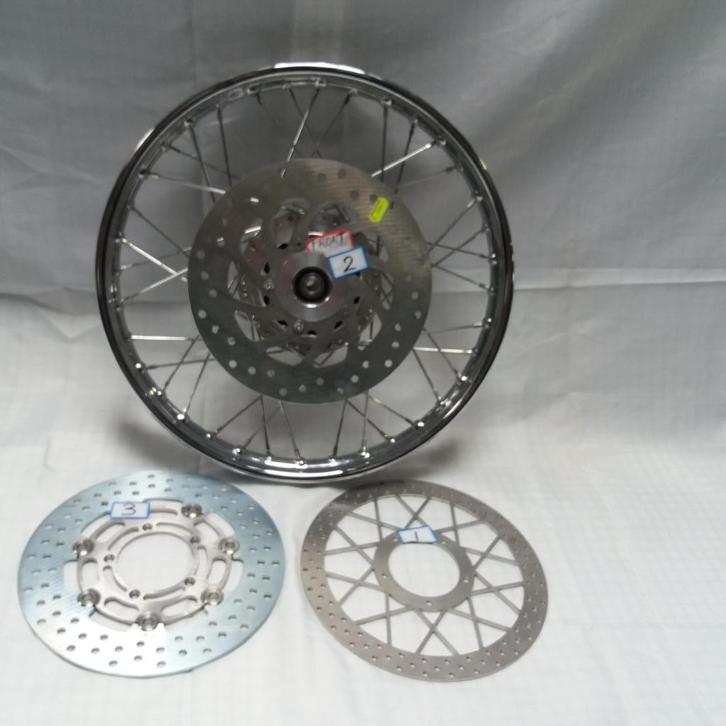 Kreidler chroom voorwiel spaak (zonder schijf), Fietsen en Brommers, Brommeronderdelen | Kreidler, Nieuw, Overige typen, Ophalen of Verzenden