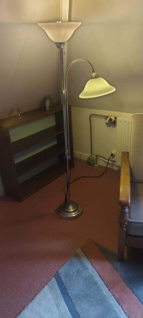 Vintage design staande lamp Gispen, Antiek en Kunst, Antiek | Lampen, Ophalen