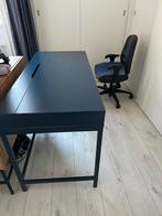 Ikea Alex bureau - donkerblauw - nette staat, Ophalen of Verzenden, Gebruikt