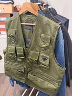 Prada Nylon Multi-pocket Utility Olive-Green Size L/XL, Kleding | Heren, Bodywarmers, Ophalen of Verzenden, Nieuw, Groen