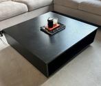 Salontafel zwart 110 x 100 cm, Ophalen, Gebruikt, 100 tot 150 cm, 50 tot 100 cm