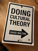 Doing Cultural Theory Walton, Ophalen of Verzenden, Zo goed als nieuw