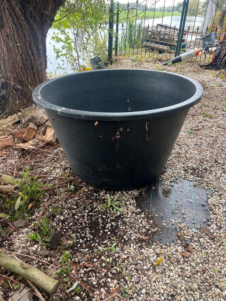Grote 500L boomkuip, Tuin en Terras, Bloembakken en Plantenbakken, Gebruikt, Kunststof, Balkon, 60 cm of meer, 100 cm of meer
