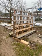 Houten glasbok, Overige typen, Zo goed als nieuw, 160 cm of meer, 160 cm of meer