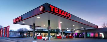 Gezocht TEXACO lichtbak letters doosletters reclame