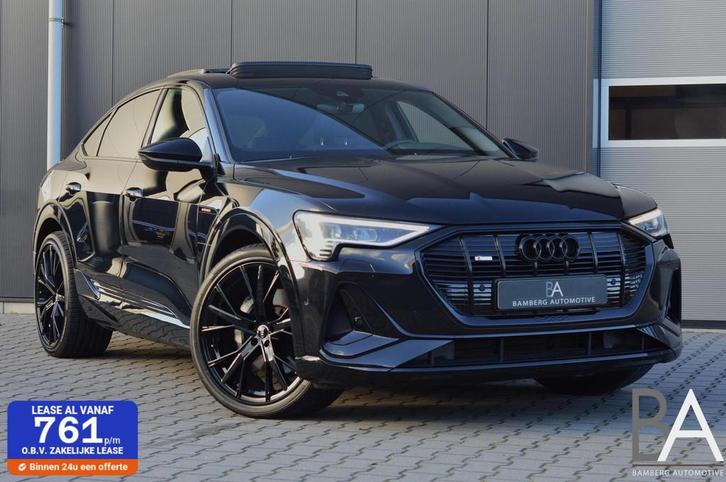 Audi e-tron Sportback 55 quattro S edition 95 kWh, Auto's, Audi, Bedrijf, Te koop, e-tron, 4x4, ABS, Achteruitrijcamera, Adaptive Cruise Control