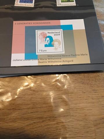 Nederlandse Postzegels uit 2009 postfris  beschikbaar voor biedingen