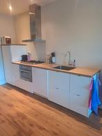 Rechte Ikea keuken, Ophalen, Gebruikt, Wit, Enkelwandige keuken