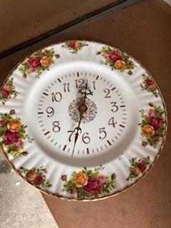 royal albert porselein klok, Antiek en Kunst, Antiek | Porselein, Ophalen of Verzenden