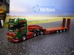Tekno Scania met semi dieplader Jan Mues met certificaat, Hobby en Vrije tijd, Modelauto's | 1:50, Ophalen of Verzenden, Nieuw