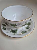 Ivy Duchess bone china england porselein, Ophalen of Verzenden, Zo goed als nieuw, Porselein, Kop en/of schotel