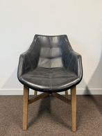 Eettafel stoel leer, Huis en Inrichting, Stoelen, Ophalen, Overige kleuren, Leer, Zo goed als nieuw