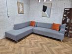 Hoekbank | Montel | Grijs, Ophalen of Verzenden, Zo goed als nieuw, Tweepersoons