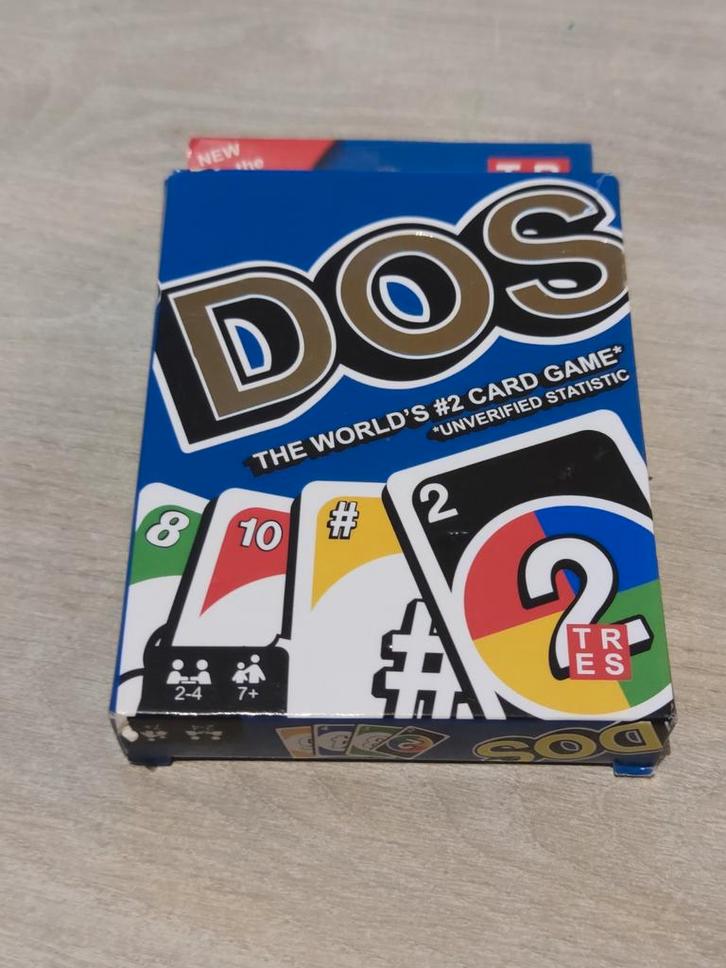 DOS Kaartspel - Leuk en snel kaartspel!, Hobby en Vrije tijd, Gezelschapsspellen | Kaartspellen, Ophalen of Verzenden