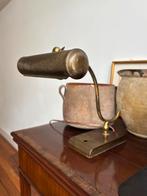 Brons pianolamp vintage, Ophalen of Verzenden, Gebruikt, Overige materialen, Minder dan 50 cm