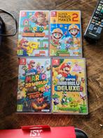 Nintendo Switch OLED + 5 Mario Games!, Spelcomputers en Games, Games | Nintendo Switch, Online, Ophalen of Verzenden, Zo goed als nieuw