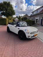 Mini 1.6 Cooper chili 2010 wit, Auto's, Mini, 4 cilinders, Cabriolet, 4 stoelen, Leder