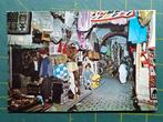 Tunis - stoffenmarkt / souk des étoffes, Ophalen of Verzenden, 1980 tot heden, Ongelopen, Buiten Europa