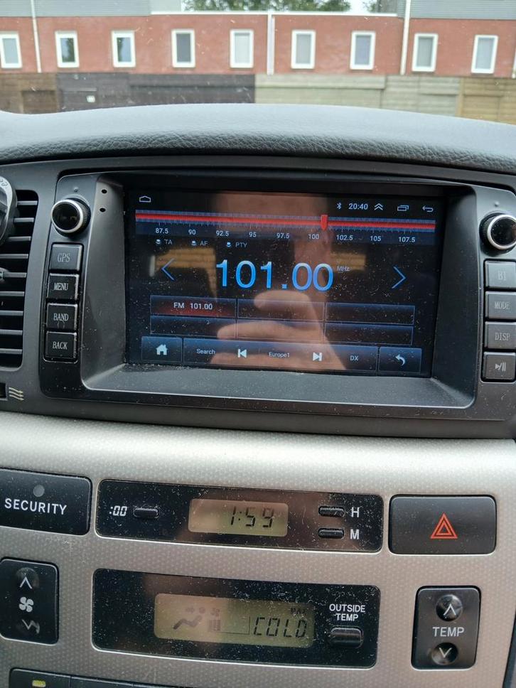 Android auto inbouw navigatie toyota corolla of universeel, Auto diversen, Autonavigatie, Zo goed als nieuw, Ophalen of Verzenden