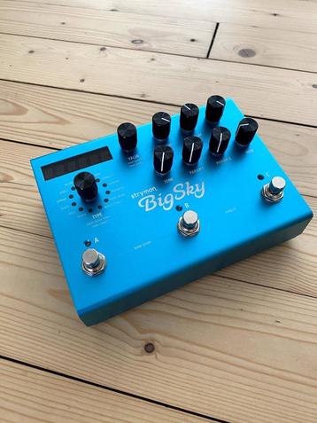 Strymon BigSky Reverb beschikbaar voor biedingen