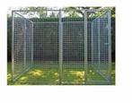 Kattenren buitenverblijf groot, meerdere panelen, Ophalen, Zo goed als nieuw