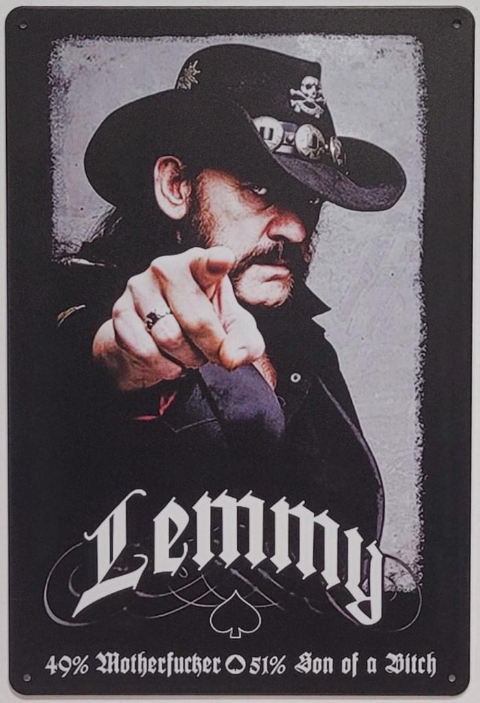 Lemmy Motorhead Fucker reclamebord van metaal wandbord deco, Verzamelen, Muziek, Artiesten en Beroemdheden, Nieuw, Foto of Kaart