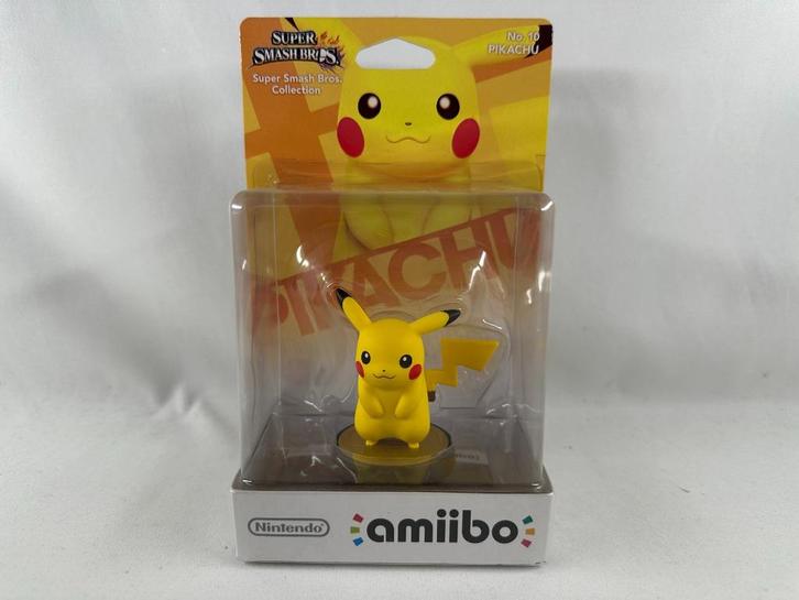 Amiibo Pikachu No. 10 Super Smash Bros Collection - Nintendo, Verzamelen, Poppetjes en Figuurtjes, Nieuw, Ophalen of Verzenden