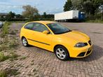 Kanarie Gele Seat Ibiza 1.4 16V LPG G3 3DRS Airco Cruise NAP, Voorwielaandrijving, Ibiza, Origineel Nederlands, Handgeschakeld