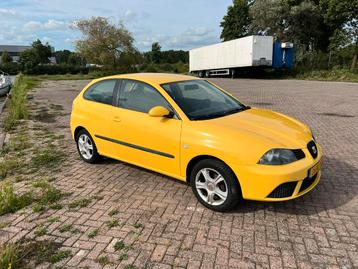 Kanarie Gele Seat Ibiza 1.4 16V LPG G3 3DRS Airco Cruise NAP beschikbaar voor biedingen