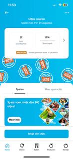Albert Heijn Uitjes-Actie, Eén persoon, Kortingskaart