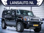 Hummer H2 6.0L V8 | Zwart leder | Schuif Kanteldak | LPG | G, Zwart, 324 pk, Zwart, Bedrijf