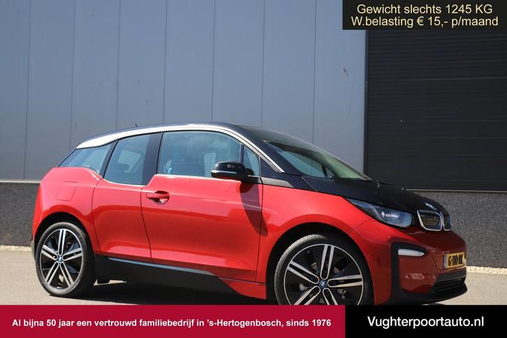 BMW i3 Executive 120Ah 42 kWh/Carplay/W-pomp/Camera/3-fase/2, Auto's, BMW, Te koop, i3, ABS, Achteruitrijcamera, Airbags, Airconditioning