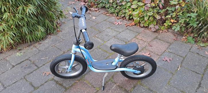 Puky LR 1L Loopfiets Blauw met Handrem, Kinderen en Baby's, Speelgoed | Buiten | Voertuigen en Loopfietsen, Gebruikt, Loopfiets
