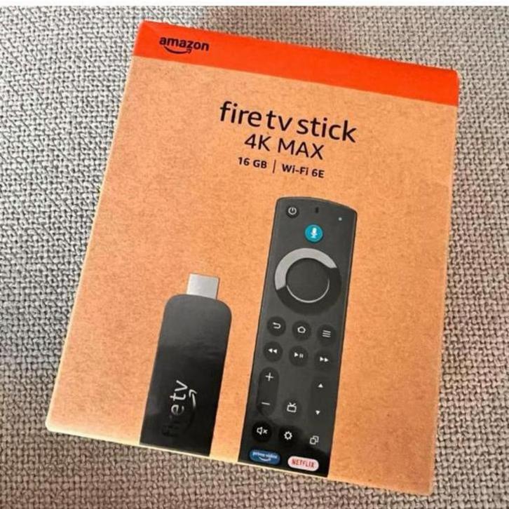 Firestick MAX versie 2, 16gb memorie, geseald, nieuw, + gar., Audio, Tv en Foto, Mediaspelers, Nieuw, Zonder harde schijf, HDMI