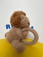 3377  Jellycat jelly cat leeuw rammelaar met ring, Ophalen of Verzenden, Zo goed als nieuw, Overige typen