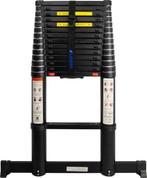Telescoopladder Aldorr professional 4.40 meter + accessoires, Doe-het-zelf en Verbouw, Ladders en Trappen, Ophalen, Nieuw, Ladder