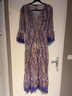 Zwierige ibiza / bohemian maxi jurk maat L, Ophalen of Verzenden, Zo goed als nieuw, Maat 42/44 (L), Onder de knie
