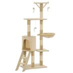 Kattenkrabpaal met sisal krabpalen 138 cm €70, Dieren en Toebehoren, Ophalen of Verzenden, Nieuw, Krabpaal