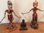 Indonesische Wajong Poppen & Buddha Beeld, Antiek en Kunst, Kunst | Niet-Westerse kunst, Ophalen of Verzenden