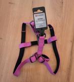 Nieuw! Flamingo harnas, leer, roze, hond, borst: 45 - 65 cm, Ophalen of Verzenden, Nieuw