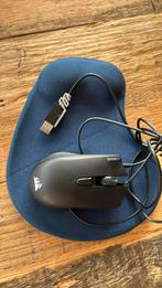 Muis met muismat Corsair, Computers en Software, Muizen, Ophalen of Verzenden, Gebruikt